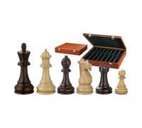 Piezas de Ajedrez-Justitian-Madera-American Staunton-Altura Rey 105MM