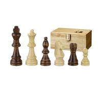 Piezas De Ajedrez - Remus - Madera - Staunton - Altura Del Rey 76 Mm