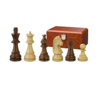 Piezas De Ajedrez Titus De Madera Staunton Rey 76 mm Altura