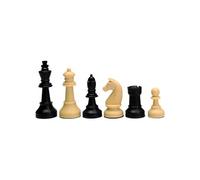 Piezas de Ajedrez - Torneos - Plástico - Negro Beige - Altura Rey 90mm