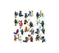 Piezas de alta calidad compatibles con Masters Spinjitzu Kai Jay Cole VS Pyro Vipers Fire Fang