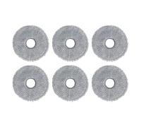Piezas de aspiradora, rodillo principal, cepillo lateral, filtro HEPA, paño de fregona, bolsa for polvo, compatible con Dreame L40S / L40s Pro Ultra(6pcs mop cloth)