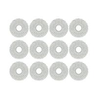 Piezas De Aspiradora, Rodillo Principal, Paño De Fregona, Cepillo Lateral, Filtro, Compatible Con ECOVACS, Bolsa For Polvo T50 PRO OMNI/T50 OMNI(Mop A-12PCS)