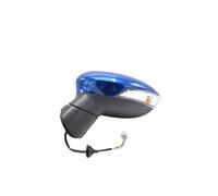 Piezas De Automóvil Para Ford Para Fiesta 2009-2015 Conjunto De Espejo Retrovisor Espejos Retrovisores Laterales Para Automóvil Ajuste Lente 5 Cables(1pcs bule left)