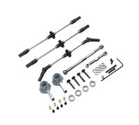 Piezas de automóvil RC Eje de transmisión de engranajes de acero C14 C24 C34 B14 B24 B16 B36 D12 MN MN99S Compatible con varios a escala 1 10 Reemplazo del eje delantero medio trasero(WPL 6x6)