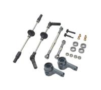 Piezas de automóvil RC Eje de transmisión de engranajes de acero C14 C24 C34 B14 B24 B16 B36 D12 MN MN99S Compatible con varios a escala 1 10 Reemplazo del eje delantero medio trasero(MN 4x4)