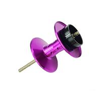 Piezas de carrete Baitcasting Equipo de pesca Conjunto de bobina modificado (púrpura)