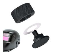 Piezas de Casco para el capó de Soldadura, Sujetadores de Capucha de Soldadura | Hardware de Capucha de - Parte de Sombrero a Prueba de óxido de Aluminio con Junta de Silicona Flexible para