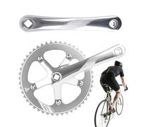 Piezas de ciclismo de alto rendimiento | Juego de bielas profesionales de aleación de aluminio para carreras de carretera, ciudad, viajes diarios