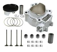 Piezas de cilindro moto Ajuste para CRF 250F 250R 250X CRF250R CRF250X CRF250F 78mm Kit de cilindro de piezas de motor con válvula 250CC Kit de modificación de cilindro