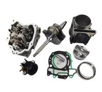 Piezas de cilindro moto Kit de cigüeñal, válvula y culata de 75mm apto para 300 GTS300 GTV300 apto para SR 300 SR300 GTS 300 Kit de modificación de cilindro(Complete set)