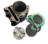 Piezas de cilindro moto Kit de cigüeñal, válvula y culata de 75mm apto para 300 GTS300 GTV300 apto para SR 300 SR300 GTS 300 Kit de modificación de cilindro(Cylinder)