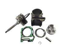 Piezas de cilindro moto Kit de cigüeñal, válvula y culata de 75mm apto para 300 GTS300 GTV300 apto para SR 300 SR300 GTS 300 Kit de modificación de cilindro(Cylinder cranksh)