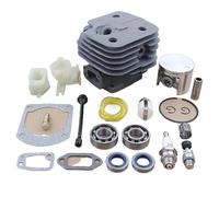 Piezas de cilindro moto Kit de pistón de cilindro de gran cilindro de 52mm apto para motosierra 162 266 266SE 501 68 55-71 W Kit de cilindro