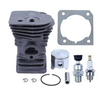 Piezas de cilindro moto Kit de pistón de cilindro Nikasil de 40MM apto para 340 345 E 350EPA Jonsered CS 2141 2145 2150 503 87 00-76 Kit de modificación de cilindro