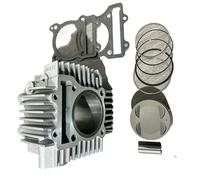 Piezas de cilindro moto W190 2124 Manga de válvula Cilindro Cuerpo Diámetro 66 mm Pistón 66 mm de diámetro Kit de modificación de cilindro
