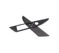 piezas de coche Embellecedor Adhesivo Para Panel De Botones De Elevalunas De Coche, Fibra De Carbono Seca, Para BMW Serie 8 G14 G15 2019-2023