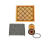 Piezas de coche Kit de 3 filtros de aceite y aire para cabina de Para Volvo S40 2.4L/2.5T 2004-2009 V50 2.4L 2004-2010 C70 C30 30637444 8687389 30788821 Accesorios