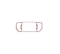 piezas de coche Pegatinas Fibra Carbono Suave Para Kia Sportage 2017-2019 Con Volante A La Izquierda Y A La Derecha Para La Toma Aire Acondicionado Central Del Coche(Red)