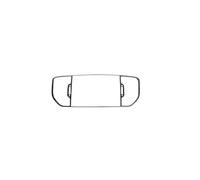 piezas de coche Pegatinas Fibra Carbono Suave Para Kia Sportage 2017-2019 Con Volante A La Izquierda Y A La Derecha Para La Toma Aire Acondicionado Central Del Coche(Black)