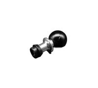 Piezas de coche Pomo De Cambio De Marchas De Fibra De Carbono Auténtica Para BMW E46 E90 E60 E92 Con Cabezal De Bola(Black)