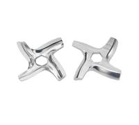 Piezas de cuchillas for picadora de carne, utensilios de cocina eléctricos, picadora de carne, compatible con Moulinex, cuchillas de repuesto de acero inoxidable de 46 mm, fáciles de limpiar, lavables