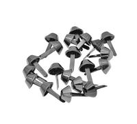Piezas de equipaje de hongos, accesorios de bolsa de remaches, bolsa de metal, fondo manual, aleación de clavos, cubo de dos patas, 20 piezas-C