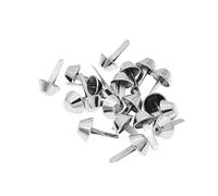 Piezas de equipaje de hongos, accesorios para bolsas con remaches, bolsa de metal, fondo manual, aleación de clavos, cubo de dos patas, 20 piezas-A