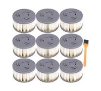 Piezas De Filtro, Compatibles Con JIMMY JV85 JV85 Pro H9 Pro A6 / A7 / A8, Reemplazo De Aspiradora Inalámbrica De Mano(9 Pcs)