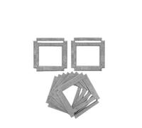 Piezas De Fregona De Robot Limpiador De Ventanas Eléctrico, Compatibles Con HUTT, Paquete De Piezas W55 W66 DDC5 DDC55, Reutilizables(W66 Mop 6pcs)