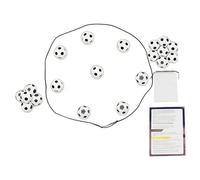 Piezas De Fútbol Magnéticas, con De Almacenamiento, 17,5x14x4cm, Juego De Magnético, Damas De Estrategia Divertidas, Apto para Niños, para Niños Y Adultos