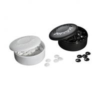 Piezas De Go De Plástico Philos Negro Y Blanco 22mm