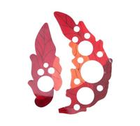 Piezas De Guitarra Acústica Golpeador De Guitarra Acústica Con Diseño De Dragón Y Fénix Dorado Autoadhesivo Decorado(Grape)