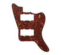 Piezas De Guitarra De 5 Uds., Para Golpeador De Guitarra Eléctrica En Con 2 Pastillas, Patrón De Llama De Repuesto Juego de Guitarra Pickguard(4Ply11)