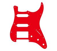 Piezas De Guitarra Eléctrica, 11 Agujeros, HSS Humbucker, Golpeador De Guitarra, Placa Rayada, Patrón De Llama Juego de Guitarra Pickguard(4Ply10)