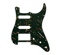 Piezas De Guitarra Eléctrica, 11 Agujeros, HSS Humbucker, Golpeador De Guitarra, Placa Rayada, Patrón De Llama Juego de Guitarra Pickguard(4Ply2)
