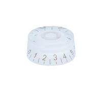 Piezas de guitarra eléctrica, 12 pomos de volumen de guitarra, control de pedal de tono de velocidad para guitarra eléctrica, amplificador de bajo (palabra en oro blanco)