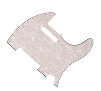 Piezas de Guitarra Eléctrica Bobina simple de 8 orificios para guitarra eléctrica estilo for For TL Pick Guard Scratch Plate 3ply PVC Plate Golpeador de Guitarra Eléctrica (Color : 06)