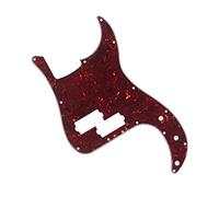 Piezas de Guitarra Eléctrica Golpeador De Bajo De 3 Capas, 13 Agujeros, 4 Cuerdas, Placa Para Rascar, Sin Agujero De Barra De Armadura Para Bajo De Guitarra Eléctrica De 4 Cuerdas Golpeador de Guitarr