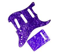 Piezas de Guitarra Eléctrica Golpeador De Guitarra Con 11 Agujeros Para Tornillos Con Placa Trasera Para For ST Standard SSS, Placa Para Rascar Guitarra Eléctrica Golpeador de Guitarra Eléctrica (Col