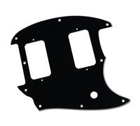 Piezas de Guitarra Eléctrica Golpeador De Guitarra Humbuckers HH 2 De Esquina Redonda De 9 Agujeros Para Piezas Antiarañazos De Guitarra Eléctrica Golpeador de Guitarra Eléctrica (Color : 02)