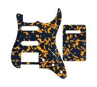 Piezas De Guitarra Eléctrica Para Golpeador De Guitarra Humbucker HSS De 11 Agujeros Placa Trasera Para Rascar Placa protectora para guitarra eléctrica(4Ply11)