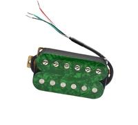 piezas de guitarra eléctrica Pastilla Bobina Doble De Tornillo Ajustable Para Guitarra Eléctrica Pastilla Divisoria De Bobina De Guitarra Eléctrica De 6 Cuerdas Color Verde N7.5K/B15K (Color : B)