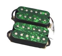 piezas de guitarra eléctrica Pastilla Bobina Doble De Tornillo Ajustable Para Guitarra Eléctrica Pastilla Divisoria De Bobina De Guitarra Eléctrica De 6 Cuerdas Color Verde N7.5K/B15K (Color : Neck a