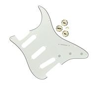 Piezas de Guitarra Eléctrica Piezas de guitarra Golpeador SSS de 11 orificios y perillas de volumen de tono Consejos de interruptor de 5 vías para guitarra de estilo moderno for For ST Golpeador de Gu