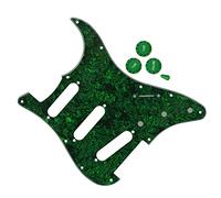 Piezas de guitarra Golpeador SSS de 11 orificios y perillas de volumen de tono Consejos de interruptor de 5 vías para guitarra de estilo moderno for For ST Reemplazo de Golpeador de Guitarra Eléctrica