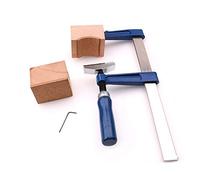 Piezas de guitarra, herramienta de trastes de guitarra, bajo, diapasón, diapasón, herramienta de prensa de trastes con bloques de madera y mini llave luthier herramientas kit de accesorios