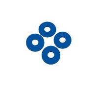 piezas de guitarra, pasadores de metal, 4 piezas bloque de correa de guitarra arandela de goma cola hebilla de clavo accesorios de guitarra (color: 4 piezas rojo, tamaño: 25 mm) (color: 4 piezas rojo,