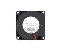 Piezas de impresora 3D, 40mm, 40x40x10mm, 4010, doble bola, 12V, 2 pines, accesorios de refrigeración for impresora USB, ventiladores radiales, 1 Uds.(Red,1PCS)