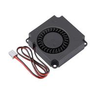 Piezas de impresora 3D, 40mm, 40x40x10mm, 4010, doble bola, 12V, 2 pines, accesorios de refrigeración for impresora USB, ventiladores radiales, 1 Uds.(Cyan,1PCS)